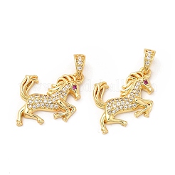 Латунные микро проложить кубического циркония подвески&nbsp;KK-H441-11G