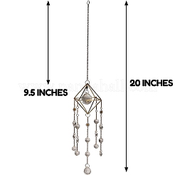 Металлические биконусы и подвесные украшения от солнца&nbsp;PW-WG19880-01