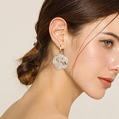 Кабошоны из полупрозрачной смолы&nbsp;RESI-CJ0004-05B