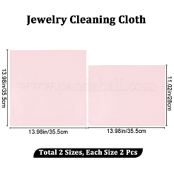 4 шт. 2-х видовая салфетка для полировки серебра&nbsp;TOOL-BBC0001-05A