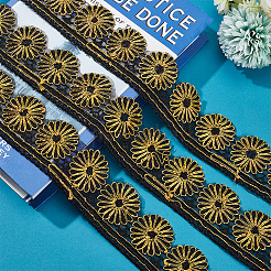 Около 4.75~5 ярда полиэстеровой кружевной отделки&nbsp;OCOR-PH0001-96A