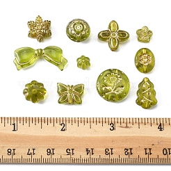 110шт 11 стиля прозрачные акриловые бусины&nbsp;OACR-FS0002-07