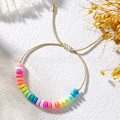 Регулируемые браслеты из бисера ручной работы&nbsp;LS-XG7967