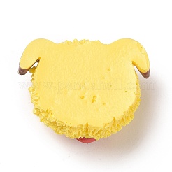 Мультяшные непрозрачные кабошоны из смолы&nbsp;LS-RESI-G059-01C