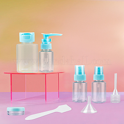 Набор пластиковых пустых многоразовых бутылок-распылителей&nbsp;AJEW-LP0001-53B