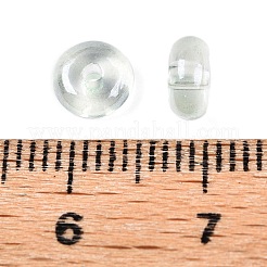 Прозрачные окрашенные цветные стеклянные бусины&nbsp;SEED-T007-02D