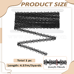 5 ярд полиэстеровой вышивки с цветочным кружевом&nbsp;OCOR-LP0003-54B