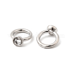 Кулон поручитель с колпачком из латунного бисера KK-Z137-02P-02