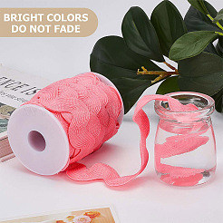 Лента из полиэстера с волнистой бахромой длиной 9 ярд.&nbsp;OCOR-XCP0002-90A