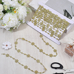 7.5 ярд полиэстеровой кружевной отделки&nbsp;SRIB-GF0001-54D