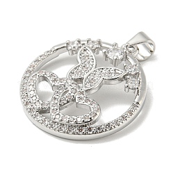 Стойки обшивки латунь микро проложить Циркон подвеску&nbsp;KK-F869-18P