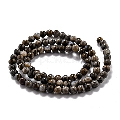 Бусины из натурального глаукофана&nbsp;G-O199-01A