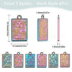 Подвески из сплава с покрытием в 18 стилях&nbsp;FIND-SC0003-39