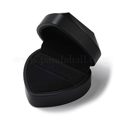 Пластиковые коробки для хранения колец в форме сердца&nbsp;CON-C020-01B