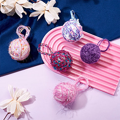 5 шт. подвески из шерсти 5 цветов&nbsp;FIND-TA0005-93B