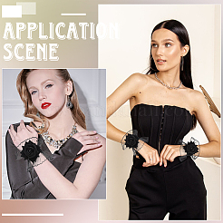 Корсаж из полиэстера&nbsp;AJEW-WH20020-259