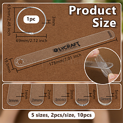 10 набор инструментов для работы с акриловой глиной&nbsp;AJEW-OC0014-28A