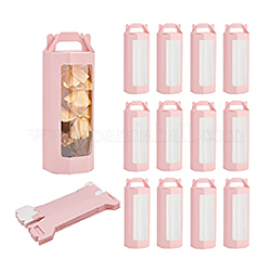 10 шт. бумажные подарочные коробки для хранения с видимым окном&nbsp;CON-WH0088-98A