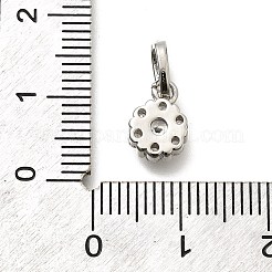 Латунные микро проложить кубического циркония подвески&nbsp;KK-Z093-41P