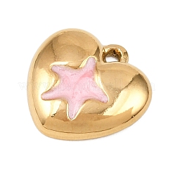 Подвески из нержавеющей стали 304 с эмалью&nbsp;STAS-P430-03A-G02