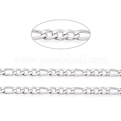 Цепь Figaro из нержавеющей стали 304&nbsp;CHS-M003-12P-D