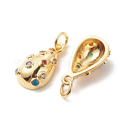 Латунные подвески из микро-паве&nbsp;KK-G420-26G