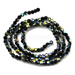 Ab цветные прозрачные стеклянные бусины пряди&nbsp;GLAA-G127-01D