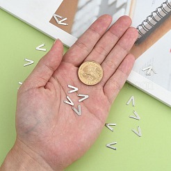 Подвески-буквы из нержавеющей стали 304&nbsp;X-STAS-O072-V