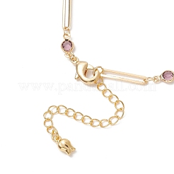 Овальные латунные цепочки для женщин&nbsp;NJEW-JN05742