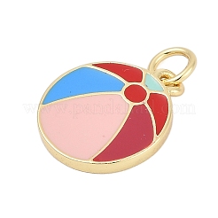 Латунь эмаль подвески&nbsp;KK-G522-06G