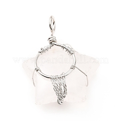 Природного кварца хрустальных подвесок&nbsp;G-D458-04P-02-RS