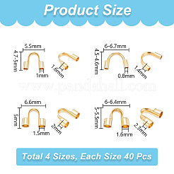 160 шт. 4 стиля 304 хирургическая нержавеющая сталь защитная проволока и протекторы&nbsp;STAS-NB0002-06