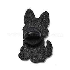 Эмалевые значки немецкая овчарка&nbsp;JEWB-I055-04EB-07