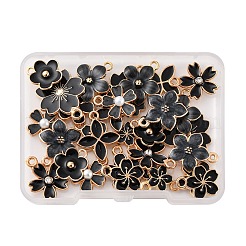 40шт 10 стиля подвески из сплава с эмалью&nbsp;ENAM-FP0002-09