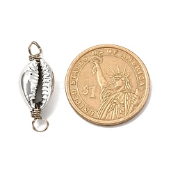 Гальванические бусины-ракушки&nbsp;PALLOY-JF01036