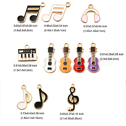 22шт 11 стиля подвески из сплава с эмалью&nbsp;ENAM-FP0001-78