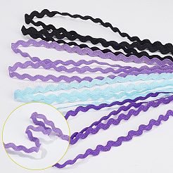 4 прядь 4-х цветный полиэстер волнообразная бахрома отделка&nbsp;OCOR-GF0002-43B