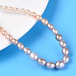 Нити из натурального культивированного пресноводного жемчуга&nbsp;PEAR-K003-21D