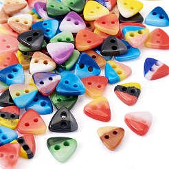 80 шт. фарфоровые пуговицы с 2 отверстиями&nbsp;PORC-PJ0001-02A