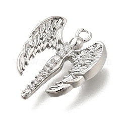 Латунные микро проложить кубического циркония подвески&nbsp;LS-KK-U061-16P