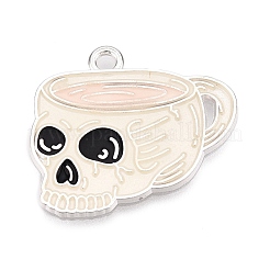 Подвески из эмалевой светящейся стали&nbsp;ENAM-T021-11P