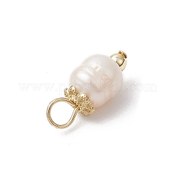 Подвески из натурального культивированного пресноводного жемчуга и риса&nbsp;PALLOY-JF03919-02