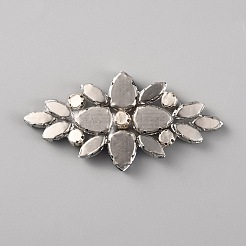 Стеклянные кабошоны (клей-расплав на обратной стороне)&nbsp;LS-GGLA-WH0020-18E