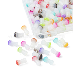 100шт непрозрачные стеклянные бусины&nbsp;GLAA-CJ0002-01