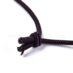 Природные и синтетические драгоценный кулон ожерелье&nbsp;NJEW-E149