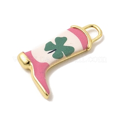 Латунные подвески с принтом&nbsp;KK-K274-06G-15