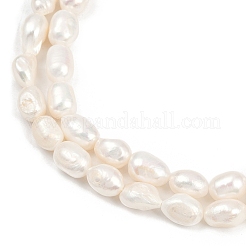 Нити из натурального культивированного пресноводного жемчуга&nbsp;PEAR-P064-20K-02A