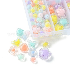 Прозрачные акриловые бусины&nbsp;TACR-YW0001-78