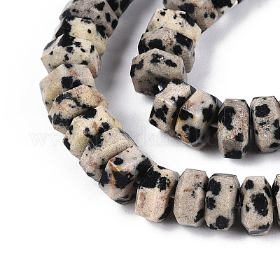 Природные яшмы далматин бисер нитей&nbsp;G-N357-14A-05-1