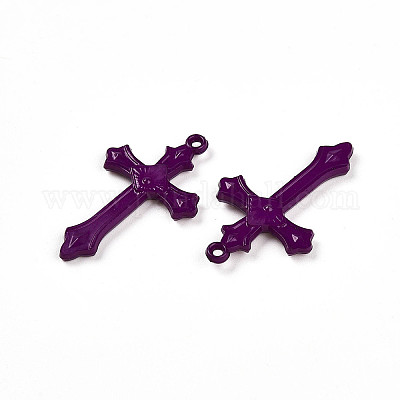 Непрозрачные акриловые подвески&nbsp;SACR-WH0017-01C-1